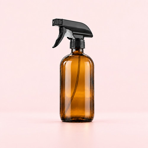 Bottiglia spray piante vetro