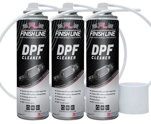 Dpf pulitore schiuma 500ml - pulitore, x3